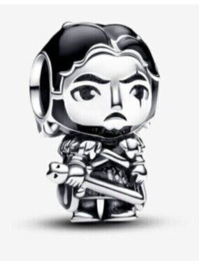 Game of Thrones Jon Snow Charm , Pendant For Pandora Bracelets Necklaces